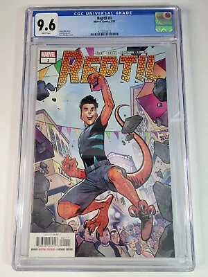 Buy Reptil #1 CGC 9.6 ~ First Appearance 1st Solo 2021 Marvel Comics • 23.26£