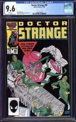 Buy Doctor Strange #80 Cgc 9.6 White Pages // Marvel Comics 1986 • 46.60£