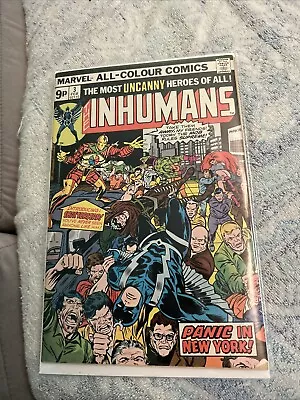 Buy The Inhumans #3 Marvel Comics Feb 1975 1st Shatterstar George Perez Art • 4.99£