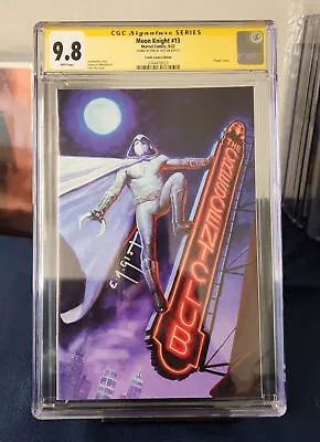 Buy Moon Knight #13 SDCC Variant CGC 9.8 Signed By EM Gist • 116.49£
