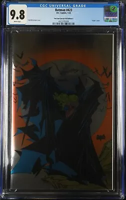 Buy Batman #423 CGC 9.8 (DC 2023) Fan Expo Special Foil Edition A • 77.62£