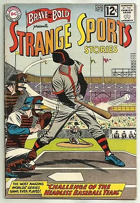 Buy BRAVE AND BOLD #45 (Classic Baseball Cover, Football Story, DC Sci-Fi) DC, 1962 • 23.29£