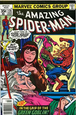 Buy Amazing Spider-Man #178 Marvel Comics 1978 VF+ • 19.41£