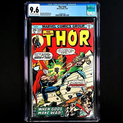 Buy Thor #240 🔥 1st Appearance SETH /SET (Elder Serpent God) + MIMIR 🔥 CGC 9.6 • 252.40£