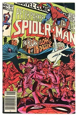 Buy Peter Parker The Spectacular Spider-Man #69 Marvel Comics 1982 • 12.42£