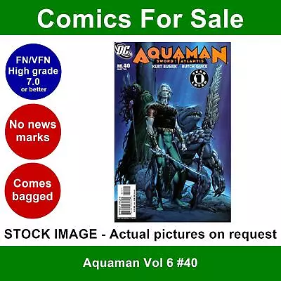 Buy DC Aquaman Vol 6 #40 Comic - FN/VFN Clean 01 May 2006 - Sword Of Atlantis • 3.99£