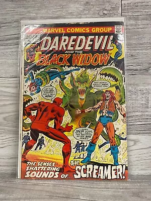 Buy Marvel Comics Daredevil And The Black Widow The Screamer #101 July 1973 • 16.31£