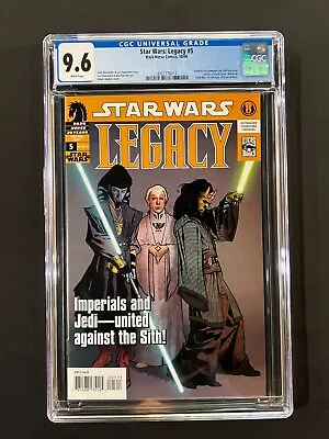 Buy Star Wars: Legacy #5 CGC 9.6 (2006) - 1st Full App Of Konrad Russ • 31.06£