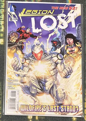 Buy Legion Lost #15 2013 New 52 DC Comics Sent In A Cardboard Mailer • 4.49£