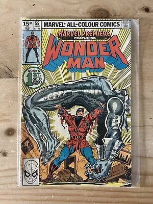 Buy Marvel All-Colour Comics - Marvel Premiere Featuring Wonder Man - #55 - 1980 • 7.95£