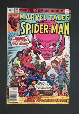 Buy Marvel Tales Starring Spider-Man #115 May 1980 Bronze Age Marvel Comics VF/NM • 9.34£