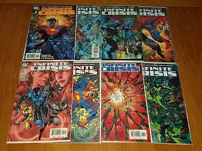 Buy Infinite Crisis #1-7 + #5 Variant Blue Beetle Perez Dc High Grade Set 2005 (8) • 49.99£