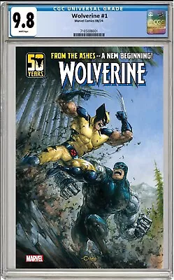 Buy Wolverine #1 Marvel 2024 Clayton Craine Variant Cgc 9.8 Nm/mt Presale • 46.60£