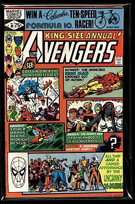 Buy 1981 Avengers Annual #10 1st Rogue W/ Clear Board Marvel Comic • 58.34£