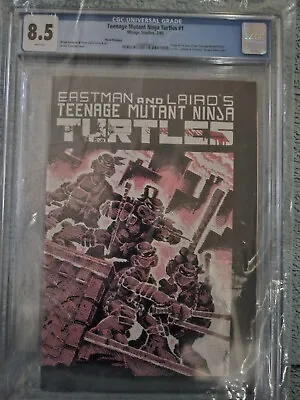 Buy Teenage Mutant Ninja Turtles #1 3rd Print CGC 8.5 (Mirage Studios February 1985) • 815.44£
