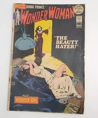 Buy Wonder Woman #200 1972 DIANA PRINCE Jeff Jones Bondage Cover VG- • 38.82£