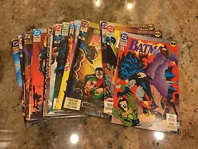 Buy Batman Knightfall 1-19 Detective Comics DC Comics 1993 Complete Set 22 Comics • 40.38£