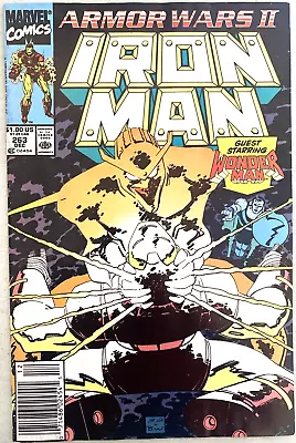 Buy Iron Man # 263.  1st Series. Dec. 1990. Mark Jewelers-insert. Vfn. 8.0. • 7.99£