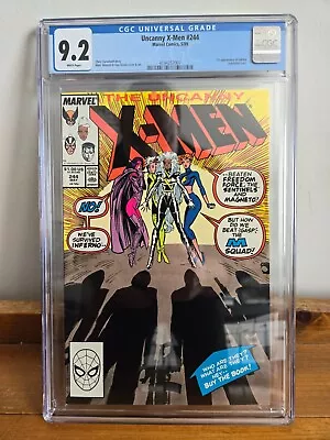 Buy Uncanny X-Men 244 - 1st Jubilee (Jubilation Lee) - Key CGC 9.2 • 54.36£