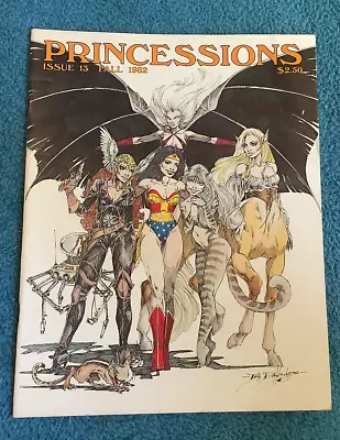 Buy Free P&P;  Princessions #13, Fall 1982: Wonder Woman, Lois Lane, Sapphire &Steel • 6.99£