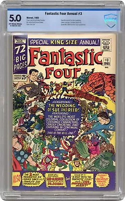 Buy Fantastic Four Annual #3 CBCS 5.0 1965 19-36B7EA1-003 • 93.19£