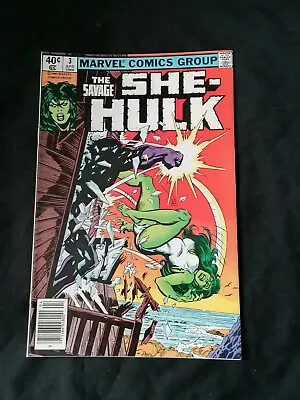 Buy Savage She-Hulk #3 - Marvel Comics - April 1980 - 1st Print • 16£
