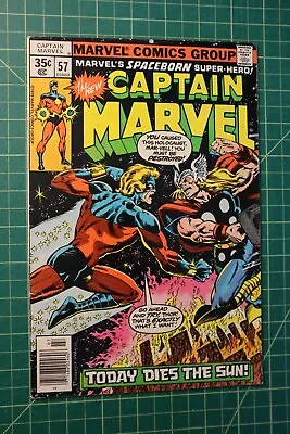 Buy Captain Marvel #57 July 1978 High Grade/vfnm Ow To Cream Pages  • 19.42£