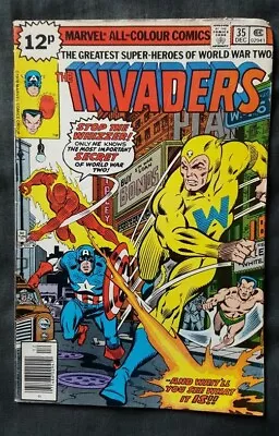 Buy Vintage Marvel All-Colour Comics The Invaders No. 35 December 1978 FN (6.5) • 3.20£