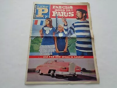 Buy LADY PENELOPE VINTAGE COMIC - No.45 - NOVEMBER 26th, 1966 - THE MONKEES, LADY PE • 6.99£