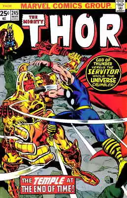 Buy Thor #245 (with Marvel Value Stamp) FN; Marvel | March 1976 John Buscema - We Co • 15.55£