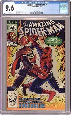 Buy Amazing Spider-Man #250D CGC 9.6 1984 4387059014 • 112.61£