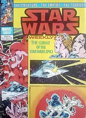 Buy STAR WARS WEEKLY No. 117 May 21st 1980 Vintage UK Marvel Comic Mag V.G CONDITION • 8.99£