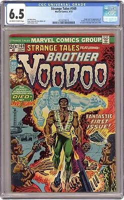 Buy Strange Tales #169 CGC 6.5 1973 4224228016 Origin & First Brother Voodoo Story • 209.68£