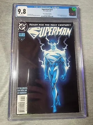 Buy Superman (1987) #123 CGC NM/M 9.8 White Pages Glow-in-the-Dark Variant • 77.66£