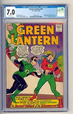 Buy Green Lantern #40 CGC 7.0 1965 DC 1st Guardians GA 1st Crisis Krona • 272.30£