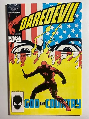 Buy Marvel Comics Daredevil #232 (1986) Nm/mt Comic • 46.67£