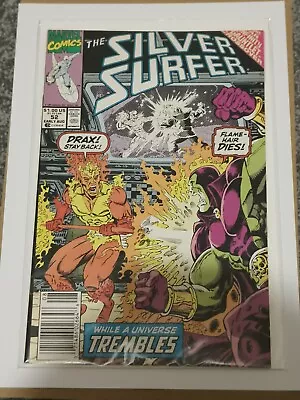 Buy Silver Surfer Issue #52  Infinity Gauntlet  1991 Newstand Edition • 9.99£