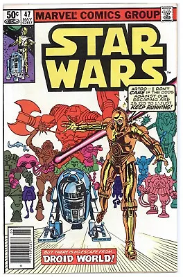 Buy Star Wars  # 47   NEAR MINT-   May 1981   1st App. Capt. Kligson, Luke Skywalker • 25.63£