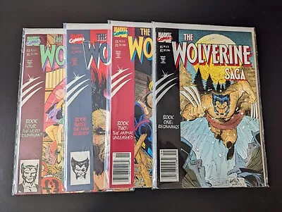 Buy The Wolverine Saga #1-4 Complete Set Marvel Comics Lot • 9£