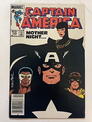 Buy Captain America #290 (Marvel 1983)  Newsstand *1st Mother Superior*  NM/VF • 10.09£