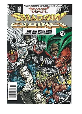 Buy Shadow Cabinet #0 Newsstand Rare 1994 Milestone Comics Shadow War DC Comics  • 62.13£