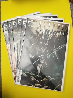 Buy Aliens Vampirella #1-#6, Fulls Set, IDW/Dark Horse Comics • 85£