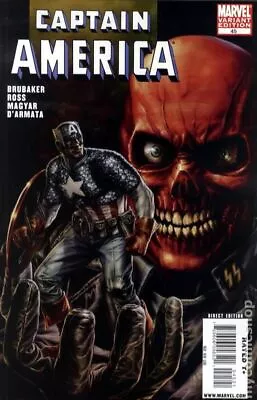 Buy Captain America #45B Bermejo Variant FN 2009 Stock Image • 2.33£