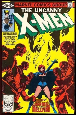 Buy Uncanny X-Men #134, FN/VF 7.0, Dark Phoenix Saga • 54.36£
