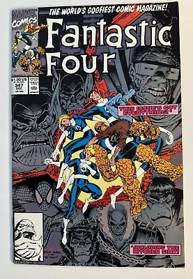 Buy Fantastic Four #347 - Signed By Walt  Simonson 1990 Marvel Comics • 10.86£