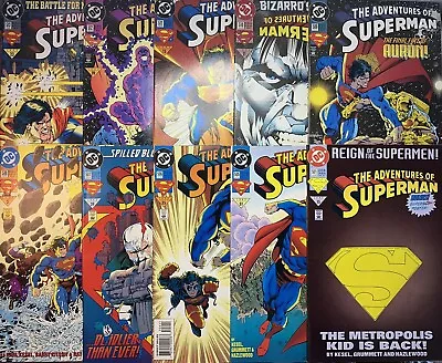 Buy Adventures Of Superman Lot 501-513 (10 Books) 507 509 VF-NM DC • 10.09£