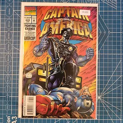 Buy Captain America #428 Vol. 1 8.0+ 1st App Marvel Comic Book X-103 • 2.71£