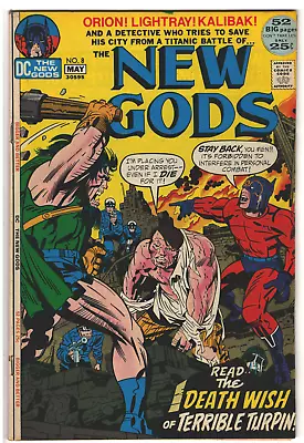 Buy New Gods #8  - 5.5 Bronze Age Orion Jack Kirby Dc Comics 1972 • 6.21£