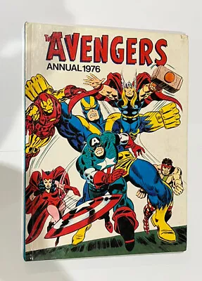 Buy The Avengers Annual 1976 Hardback Book • 6£