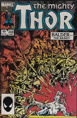 Buy Marvel Comics THOR #344 First Malekith 1984 VF! • 7.77£